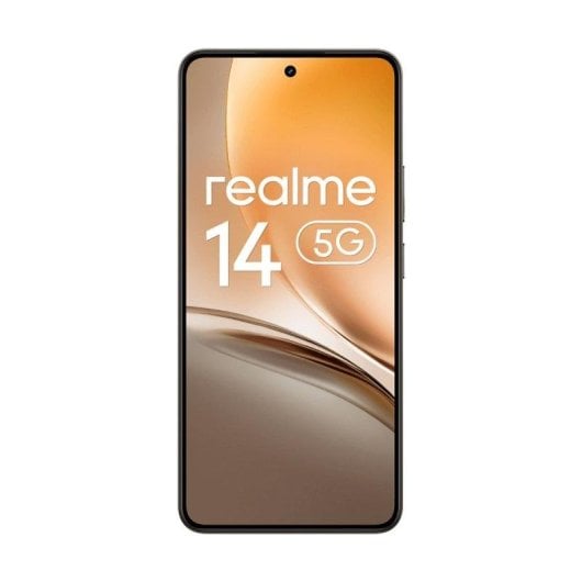 Realme 14 5G 8GB 256GB 6.67" AMOLED 5G Dual SIM Câmara 50MP Bateria 6000mAh Android 15 Castanho Titanium