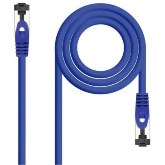 Cable de red Nanocable 10.20.2002-BL Cat.8.1 SSTP AWG26 2m Azul con conectores RJ45