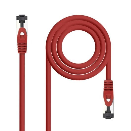 Cable de red Nanocable 10.20.2000-R Cat.8.1 SSTP RJ45 0,5 m rojo LSZH