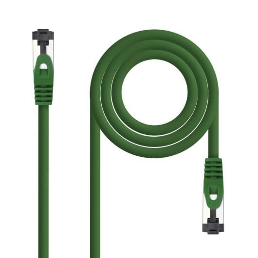 Cable de red Nanocable 10.20.2000-L30-GR Cat8.1 0,3 m SSTP Verde bajo humo