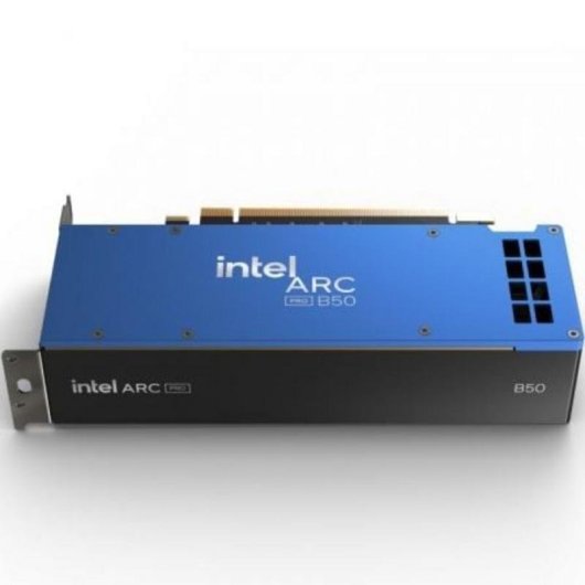 Tarjeta Gráfica Intel Arc Pro B50 16GB GDDR6 IA Ray Tracing 4x Mini-DP