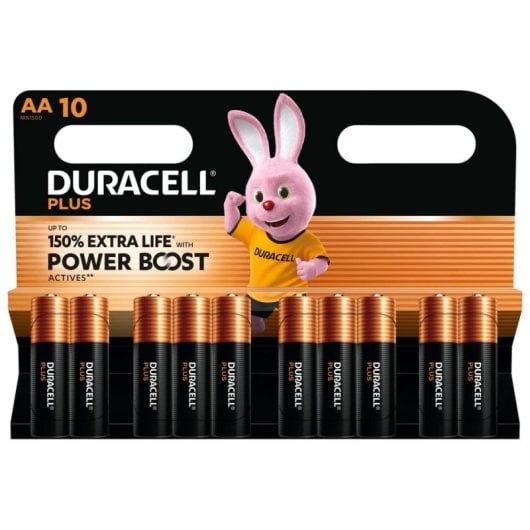 Pila Duracell Plus DPBLR6B10 AA Alcalina Pack 10 Power Boost