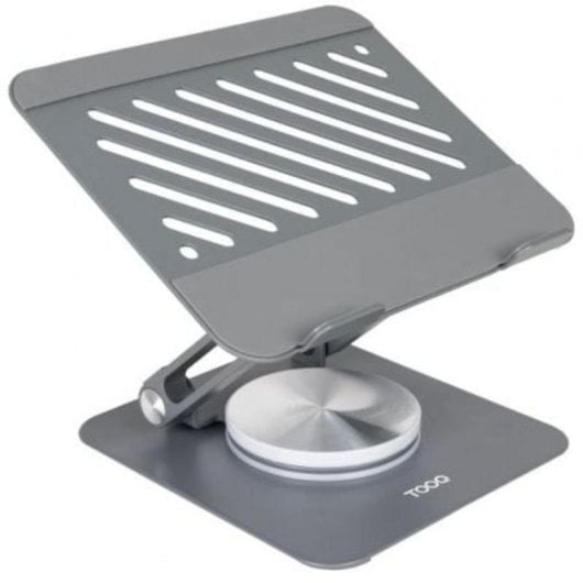 Soporte Tablet TooQ PH-NARVI-G plegable 360° acero carbono hasta 13" gris oscuro
