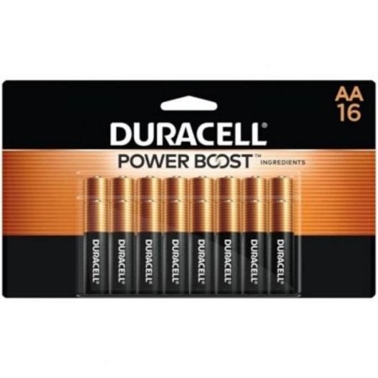 Pila AA Duracell Plus DPBLR6B16 Alcalina Power Boost Pack 16 unidades