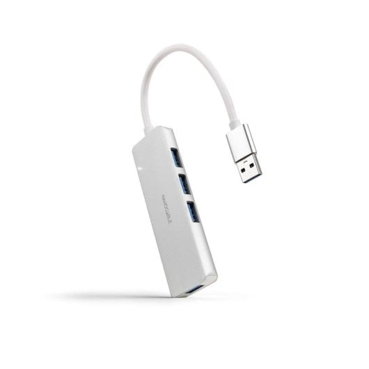 Hub Nanocable 4 porte 5 Gbps modello 10.16.4602 USB 3.0 alluminio
