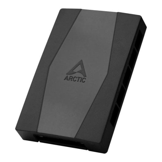 Hub Ventola Arctic Case Fan Hub 10 Porte PWM Alimentazione SATA Nero