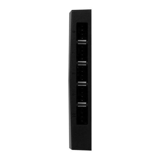 Hub Ventola Arctic Case Fan Hub 10 Porte PWM Alimentazione SATA Nero