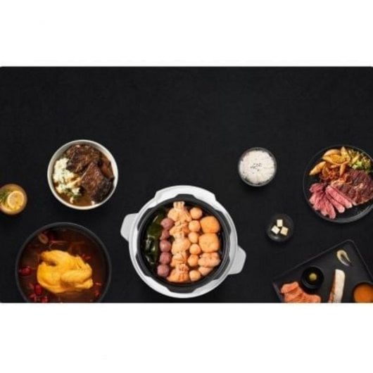 Olla a presión Xiaomi MYL02-1 4,8L 1000W blanca doble interior digital