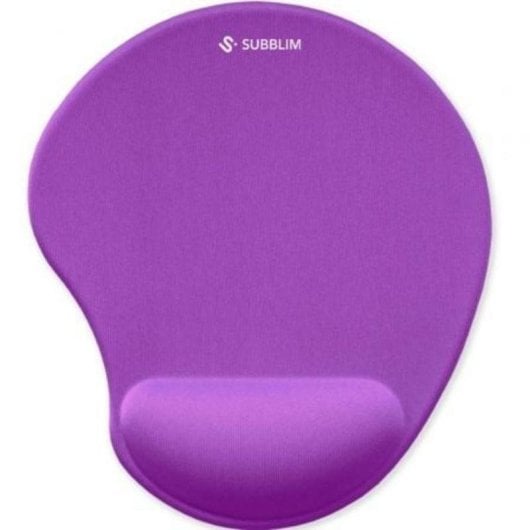 Alfombrilla Subblim Ergo NeoGel MousePad Púrpura Gel Ergonomía Antideslizante