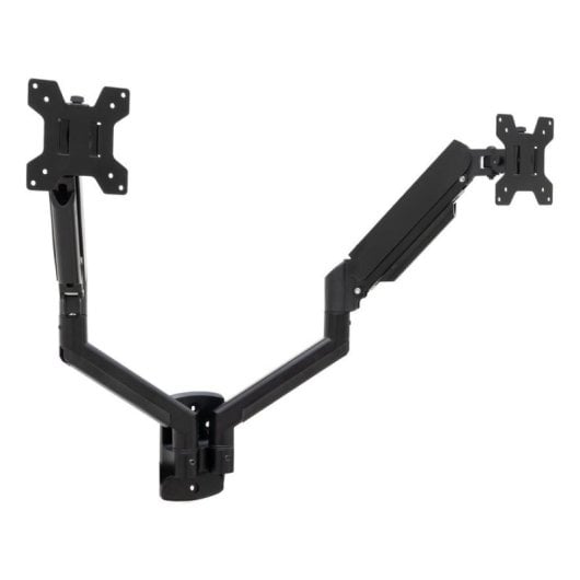Soporte para monitor TooQ LP1434TNR-B doble brazo gas, VESA, inclinable, negro