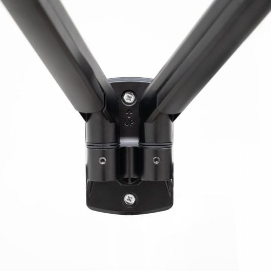 Soporte para monitor TooQ LP1434TNR-B doble brazo gas, VESA, inclinable, negro