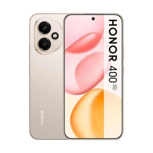 Honor 400 8 Go 256 Go 6,55" AMOLED 5G Double SIM Caméra 200 MP Batterie 5300mAh Android 15 Or