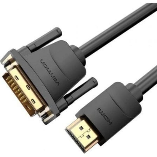 Cable conversor Vention ABFBJ DVI-D macho HDMI macho 5 m negro