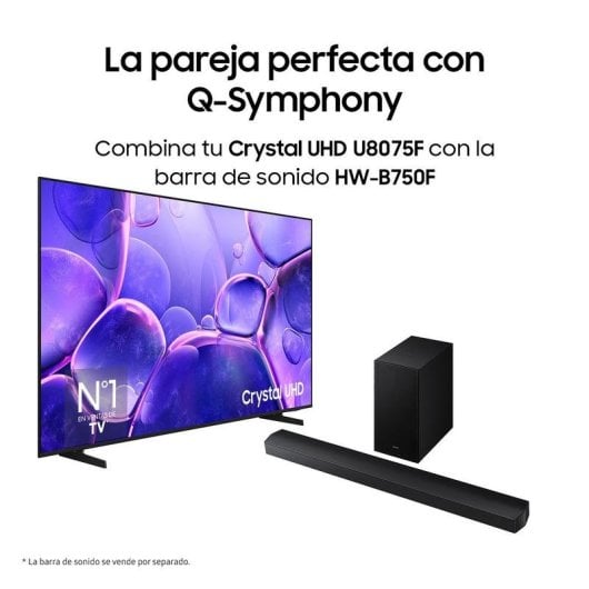 TV Samsung LED Crystal UHD U8075F 75" 4K Smart TV HDR Gaming Hub
