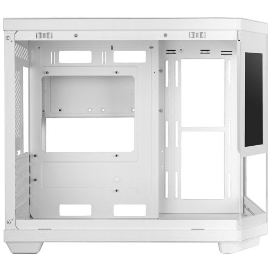 Caixa para jogos Mars Gaming MC-3TCORELCDM Micro-ATX, ecrã IPS de 7,2", vidro temperado triplo, branco