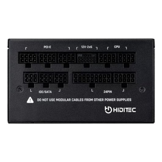 Fuente de Alimentación Hiditec GDX850 v3 850W 80 Plus Gold Full Modular ATX 3.1 PCIe 5.1