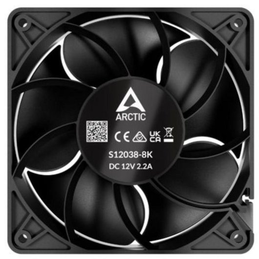 Ventilatore supplementare Arctic S12038-4K 120mm 4000RPM doppio cuscinetto ball 3-Pack