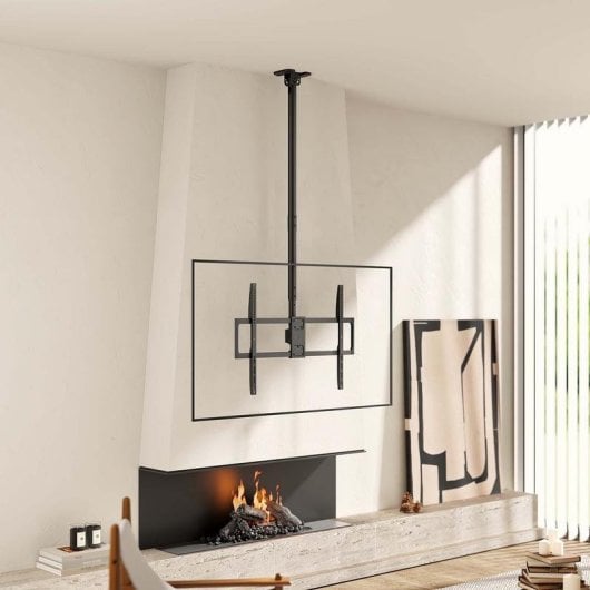 Soporte de techo Aisens CT100TSLE-393 giratorio inclinable extensible 50-100 pulgadas 80kg