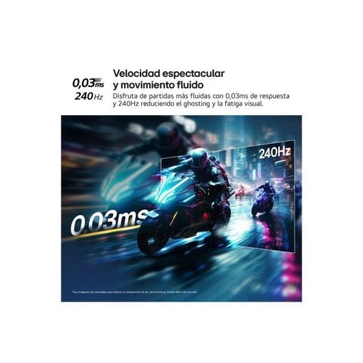 Écran PC LG UltraGear 27GX704A 27" QHD OLED 240Hz Temps de Réponse 0,03ms HDR10