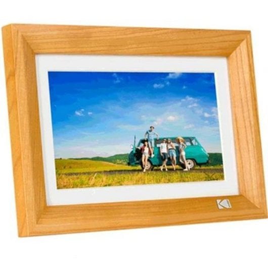 Digitaler Bilderrahmen Kodak RDPF-700W 7" LED Holzstruktur 1024 x 600 SD USB