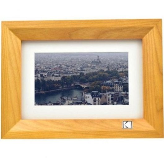 Digitaler Bilderrahmen Kodak RDPF-700W 7" LED Holzstruktur 1024 x 600 SD USB