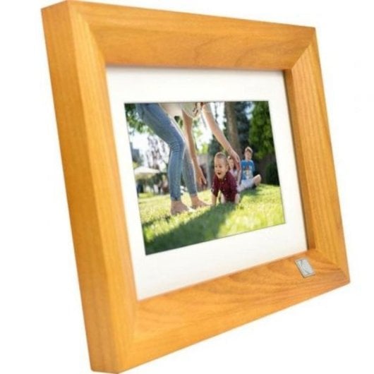 Digitaler Bilderrahmen Kodak RDPF-700W 7" LED Holzstruktur 1024 x 600 SD USB