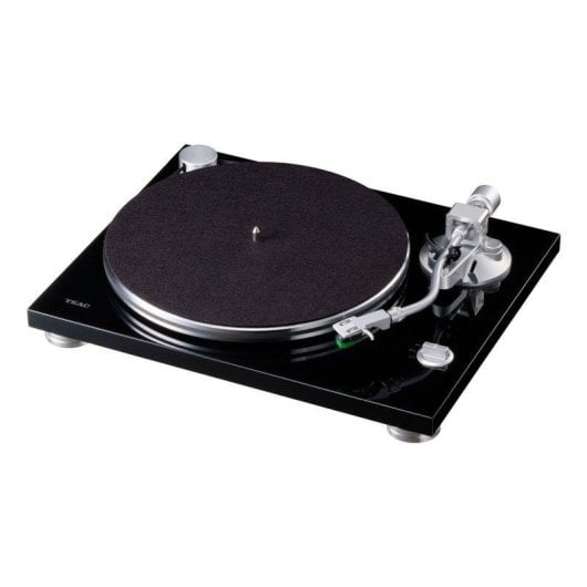 Tocadiscos Teac TN-3B-SE transmisión por correa negro brazo en S amplificador integrado