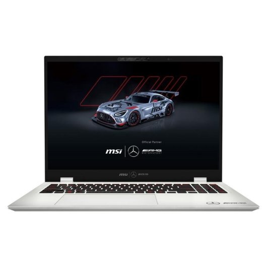 Portátil MSI Prestige 16 AI+ MercedesAMG B2VMG-087FR 16" Intel Core Ultra 9 288V 32GB 2TB SSD OLED Urban Silver