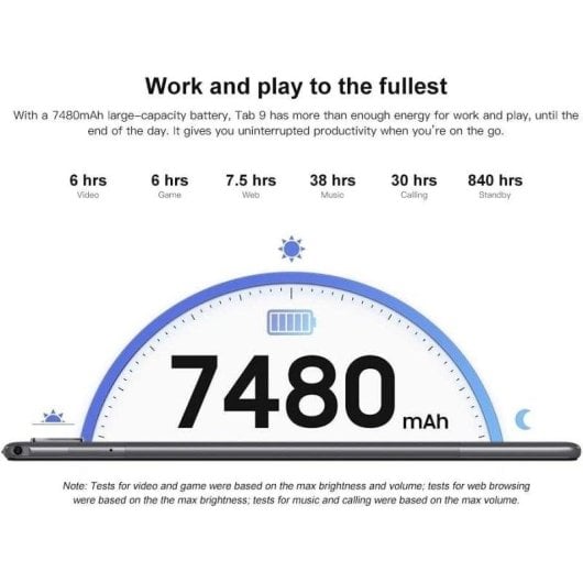 Tablet Blackview Tab 9 10,1" 64GB 4G Dual SIM Android Oro