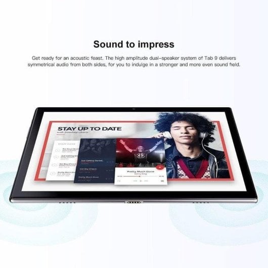 Tablet Blackview Tab 9 10,1" 64GB 4G Dual SIM Android Oro