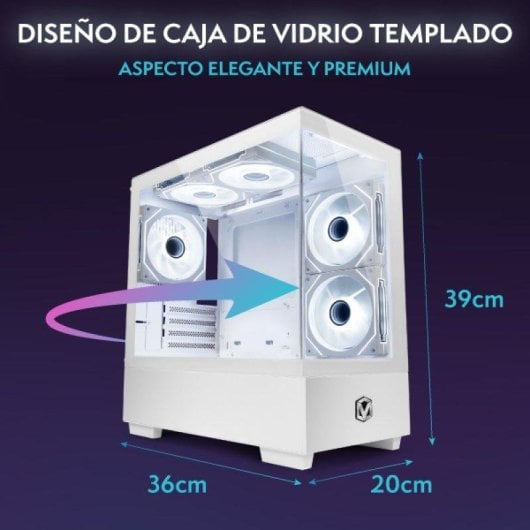 Vibox IV-506 AMD Ryzen 7 5700X RTX 5060 Ti 16GB 1TB NVMe Windows 11 WiFi