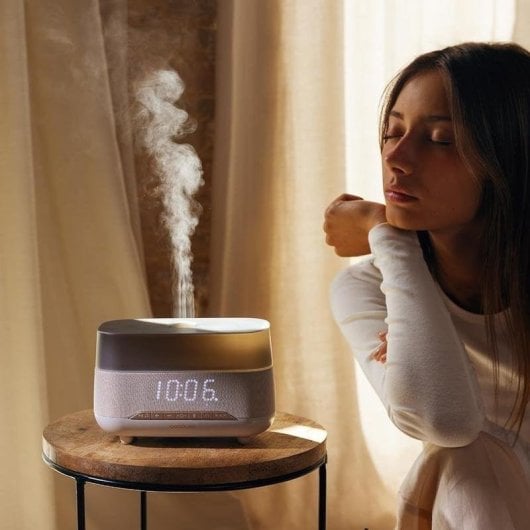 Umidificatore Cecotec PureAroma 1300 Hydra Speaker Bluetooth LED 300ml