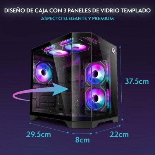 Vibox IV-580 AMD Ryzen 7 5700X 16GB 1TB SSD RTX 5060 Windows 11