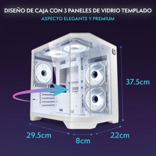 Vibox I-502 Gaming PC AMD Ryzen 3 3200G 16GB 1TB NVMe RGB WiFi