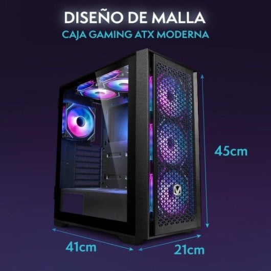 Vibox I-32 AMD Ryzen 3 3200G 16GB 1TB NVMe Monitor 21,5" Kit Gaming