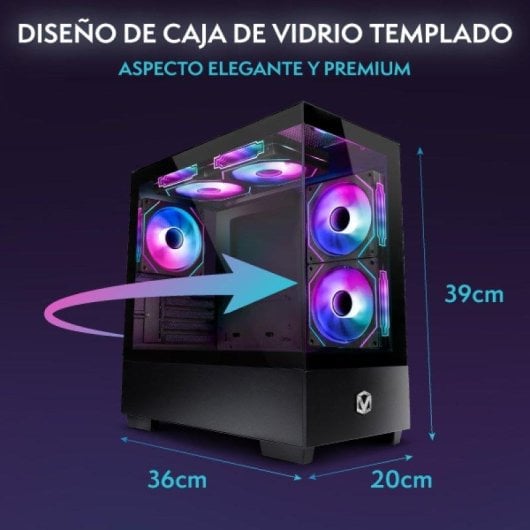 Vibox VI-72 Gaming PC AMD Ryzen 3 3200G 16GB 1TB NVMe WiFi Windows 11
