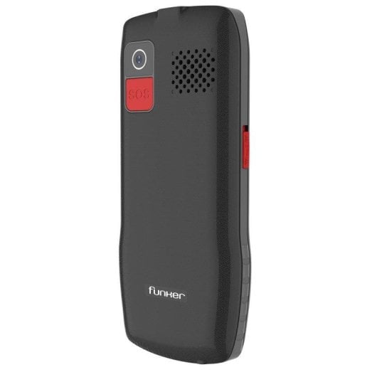 Telemóvel Funker C140 Classic 4G Teclas Grandes e SOS Duplo SIM Preto