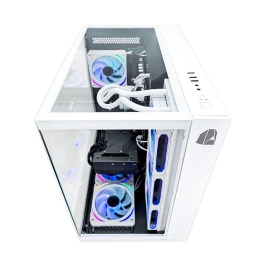 Nitropc Extremo Nitro Plus V2 AMD Ryzen 7 7800X3D 32GB 2TB M.2 RTX 5070 Windows 11 Blanc