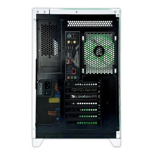 Nitropc Extremo Nitro Plus V2 AMD Ryzen 7 7800X3D 32GB 2TB M.2 RTX 5070 Windows 11 Blanc