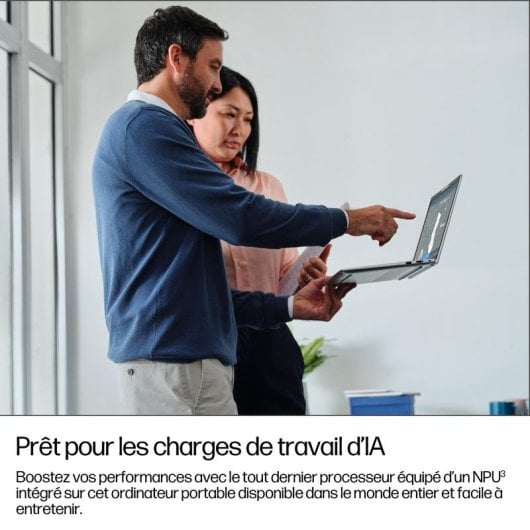 Portable HP EliteBook 6 G1i 16 pouces Intel Core Ultra 7 255U 32GB 1TB SSD AI WUXGA Sécurité Pro