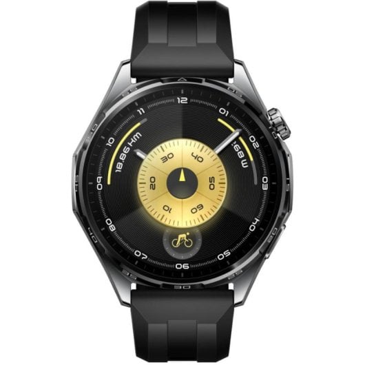 Huawei WATCH GT 6 Bluetooth GPS NFC 46mm AMOLED Noir Étanche IP69 Pulsomètre SpO2