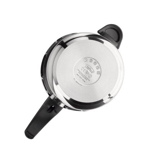 Panela de Pressão G-sola 4L – Aço Inox 18/10, Tripla Segurança, Níveis Rápido e Super Rápido, Lavável na Máquina de Lavar Louça e por Indução, Inclui Livro de Receitas David De Jorge