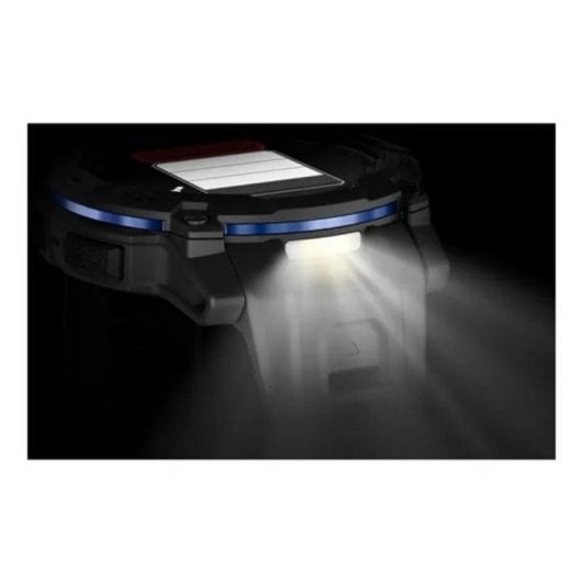 Garmin Instinct 3 Bluetooth GPS 45mm AMOLED Noir/Bleu Résistant à l'eau 10ATM Pulsomètre SpO2