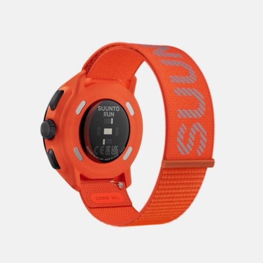 Suunto Run Bluetooth GPS 46mm AMOLED Boîtier Noir Correa Orange M Étanche 50 m SpO2 Pulsomètre