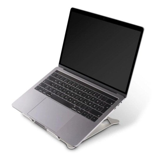 Soporte para portátil Hama Alu altura e inclinación ajustables aluminio plata