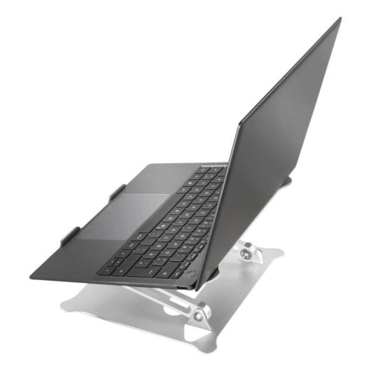 Soporte para portátil Hama Alu altura e inclinación ajustables aluminio plata