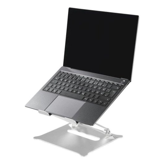 Soporte para portátil Hama Alu altura e inclinación ajustables aluminio plata