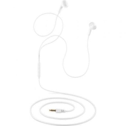 Auriculares NGS Cross Flip con cable Jack 3,5 mm, micrófono y control de volumen, blancos