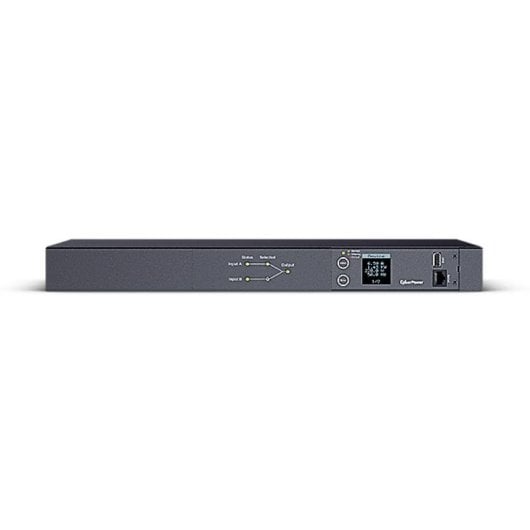 Unidade de Distribuição de Energia CyberPower PDU24005 1U 10 Saídas LCD Dual Input