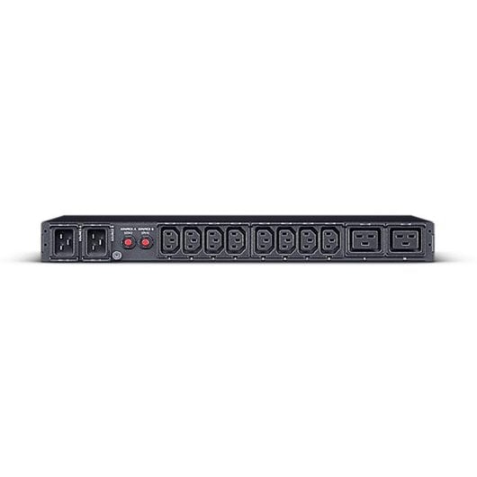 Unidade de Distribuição de Energia CyberPower PDU24005 1U 10 Saídas LCD Dual Input